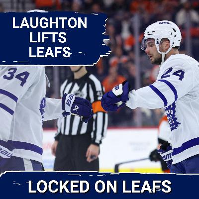 Laughton powers Leafs to much-needed road win Laughton powers Leafs to much-needed road win