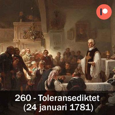 260. Toleransediktet (1781)