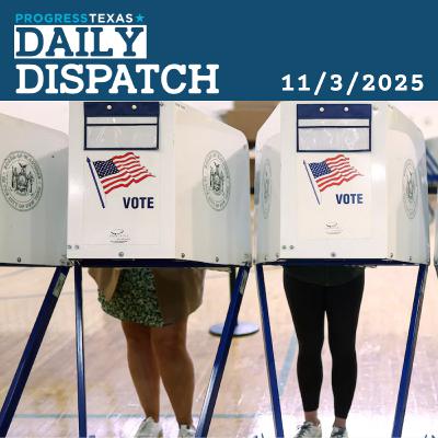 Daily Dispatch 11/3/25: One-Year Countdown To 2026 Midterms Begins Today, and More