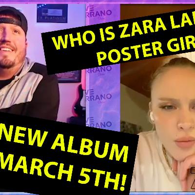 Who is Zara Larsson's poster girl? Last thing she does before bed...FIND OUT!