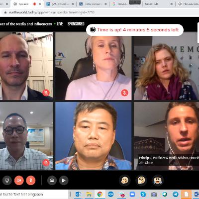The Power of the Media and the Influencers - Andrew Chow panel sharing at Horasis Global 2020