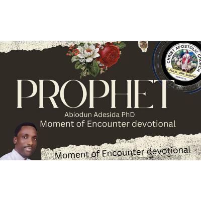 Moment Of Encounter devotional: Avoiding the Error of Eve