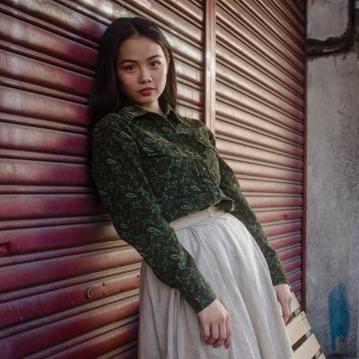 Bf Gf Cute Call Recording Use Headfone.