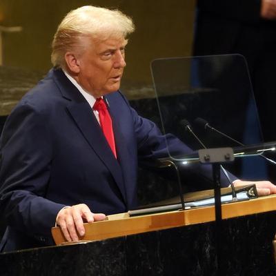 Donald Trump's 45 minute address to the UN