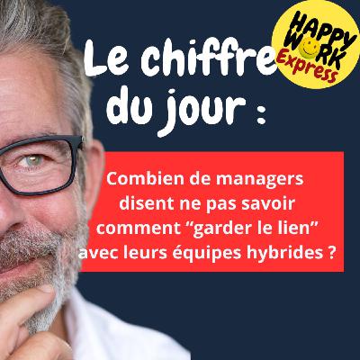 #2463- Combien de managers  disent ne pas savoir comment “garder le lien” avec leurs équipes hybrides ?