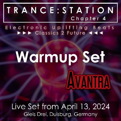 Special Episode: TRANCE:STATION Chapter 4 - Warmup, Apr 13, 2024, Gleis Drei, Duisburg, GER Special Episode: TRANCE:STATION Chapter 4 - Warmup, Apr 13, 2024, Gleis Drei, Duisburg, GER