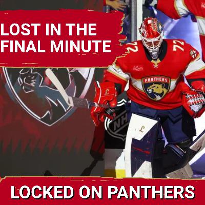 HEARTBREAKER: Flyers score twice late to deny Florida any points. Outside looking in at Thanksgiving