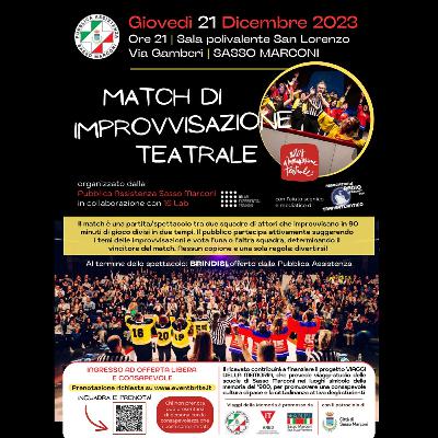 Match di Improvvisazione Teatrale - Pubblica Assistenza di Sasso Marconi Match di Improvvisazione Teatrale - Pubblica Assistenza di Sasso Marconi