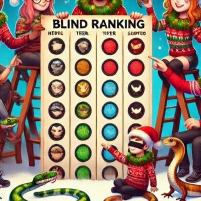 ReptiChat #Ep 58 - Ultimate MEGA GUEST CHRISTMAS blind ranking - Animal edition!