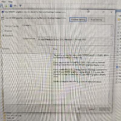 Can't Remote In, Black Screen When Logging On Can't Remote In, Black Screen When Logging On