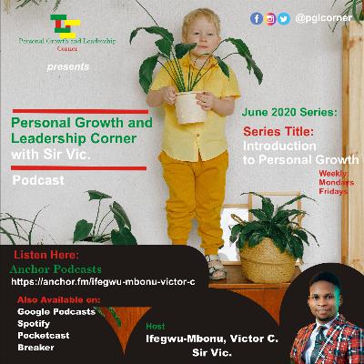 Introduction to Personal Growth Series (June 2020)