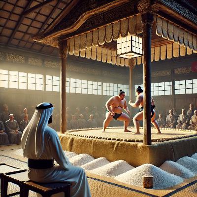 هل تعتقد أن السومو مجرد مصارعة بين عملاقين؟