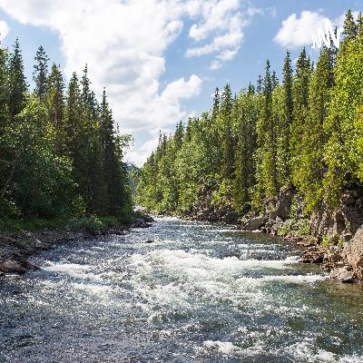 The Red Deer River - April 4, 2021 - Resurrection Sunday