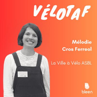 #94 – Genre et vélo : une perspective féministe avec Mélodie de l’asbl La Ville à Vélo