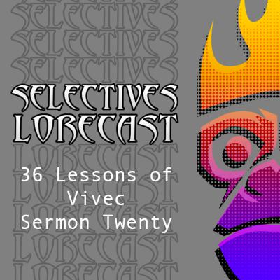 36 Lessons of Vivec, Sermon Twenty