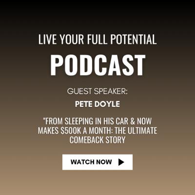 The Turnaround King: How Pete Doyle Went From Rock Bottom to Massive Success
