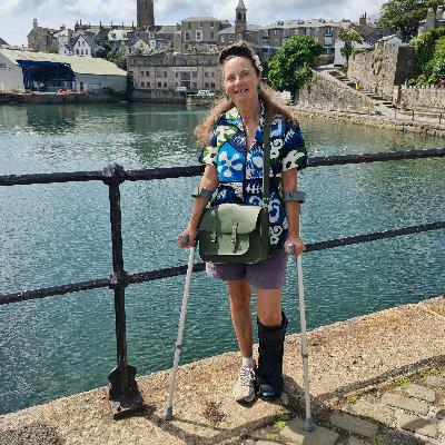 317. Haunting poetry and crashing waves on the Cornish coast with poet Katrina Naomi