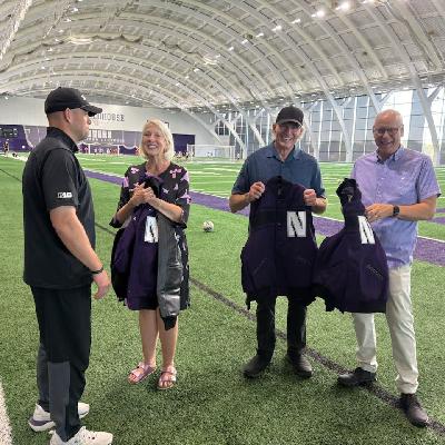 Northwestern football players who toured with rock giants get delayed honor