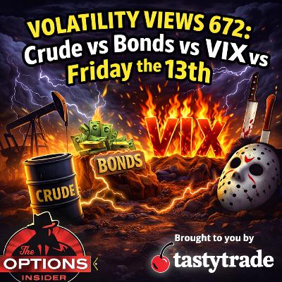 Volatility Views 672: Crude vs Bonds vs VIX vs Friday the 13th