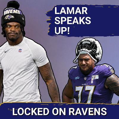 Lamar Jackson SPEAKS UP on offensive line, Mina Kimes EXPOSES MAJOR Baltimore Ravens weaknesses Lamar Jackson SPEAKS UP on offensive line, Mina Kimes EXPOSES MAJOR Baltimore Ravens weaknesses