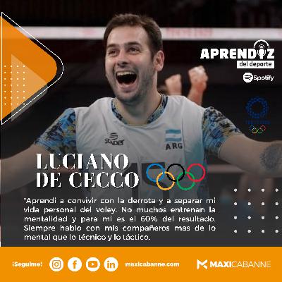 # 18 Luciano De Cecco - Voley - "Si logro contagiar a 2 o 3 personas, a mi trabajo lo hice"