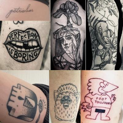 Bonus tatouages n°2  "Comme avoir un nouveau corps, autre que celui qui a été rejeté..."