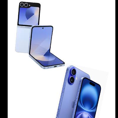 iPhone 16 plus vs Samsung galaxy flip six