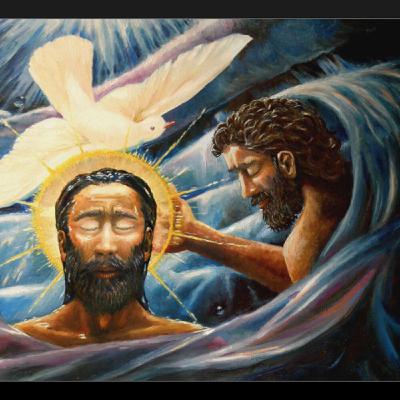 Jesus Baptism: all the good news rolled into one story!