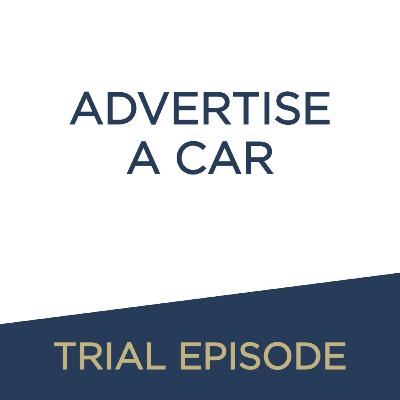 Trial: Auto Sellers Advocate - Advertise A Car