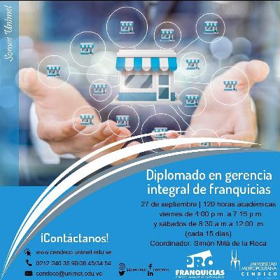Invitación al Diplomado en Gerencia Integral de Franquicias