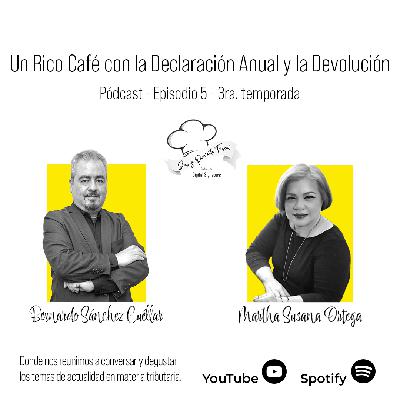 Un rico café con la Declaración Anual y la Devolución