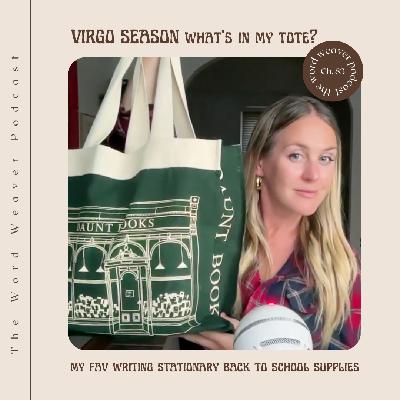 Ch. 83 | VIRGO SEASON! What's in my Tote Bag? Writing Stationary & Back to School Supplies Ch. 83 | VIRGO SEASON! What's in my Tote Bag? Writing Stationary & Back to School Supplies