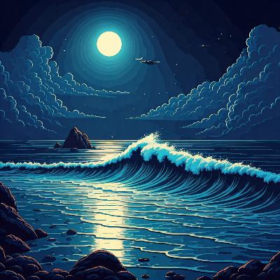 ocean waves at night to help you sleep | 5 hours ocean waves at night to help you sleep | 5 hours