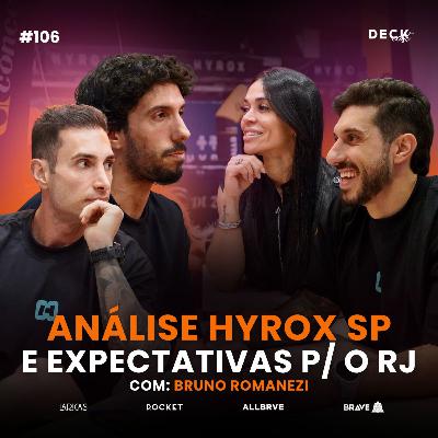 ANÁLISE HYROX SP E EXPECTATIVAS PARA A PROVA DO RIO DE JANEIRO - Bruno R. | DeckCast #106