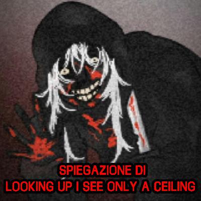 Spiegazione di Looking Up I See Only a Ceiling