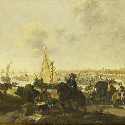 Militaire patronage bij Constantijn Huygens