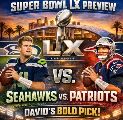 Super Bowl LX Preview: Seahawks vs. Patriots — David’s Bold Pick Super Bowl LX Preview: Seahawks vs. Patriots — David’s Bold Pick