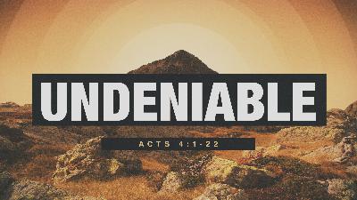 Undeniable - Audio