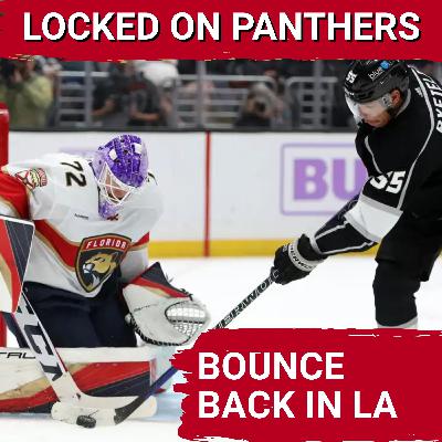 BOUNCE BACK: Panthers tweaks after first period and PK were the difference in win over the Kings