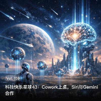 Vol. 159 科技快乐星球43: Cowork上桌，Siri与Gemini合作