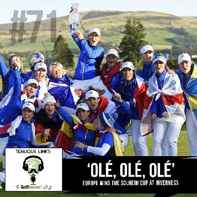 'Olé, Olé, Olé': Europe Wins the Solheim Cup