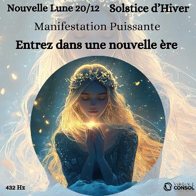 Nouvelle Lune 20 Décembre 🌚 Solstice d'Hiver ❄️ Méditation Guidée Rituel Yule 🕯️Abondance Lumineuse