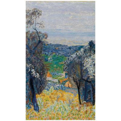 Pierre Bonnard, Paysage du Cannet, 1926