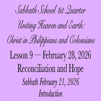Reconciliation and Hope — Introduction