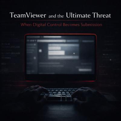 TeamViewer and the Ultimate Threat, When Digital Control Becomes Submission
