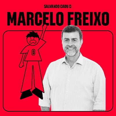 Marcelo Freixo e o ator no Habib's