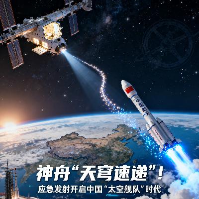 神舟二十二号启动“天穹生命线”！中国太空舰队雏形初现，人类将挣脱引力囚徒困境？