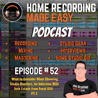Interview With Josh Estock of Focal USA PT 2 - #52