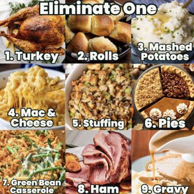 Eliminate One - Thanksgiving Edition