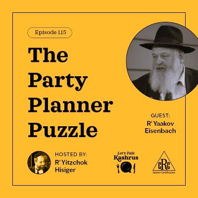 The Party Planner Puzzle The Party Planner Puzzle